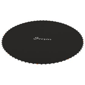 Trampoline Replacement Mat, Fits 12 Trampoline w/ 72 V-Hooks & 5.5" Springs (Spring & Frame not Included),  Black (Option: Black-530x450x100 mm)