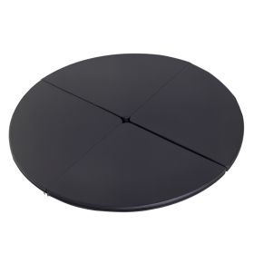 Pole Dance Mat, 2"T x 5W Folding Pole Crash Mat for Home, Lightweight and Foldable, Black (Option: Black-760x760x210 mm)